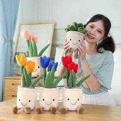 Cute Potted Plants Plushies