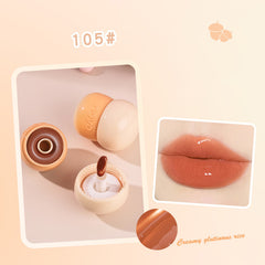 Mushroom Shape Mirror Water Luminous Lip Glaze