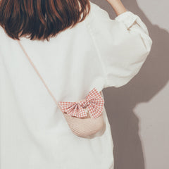 Cute Handmade Straw Mini Bag