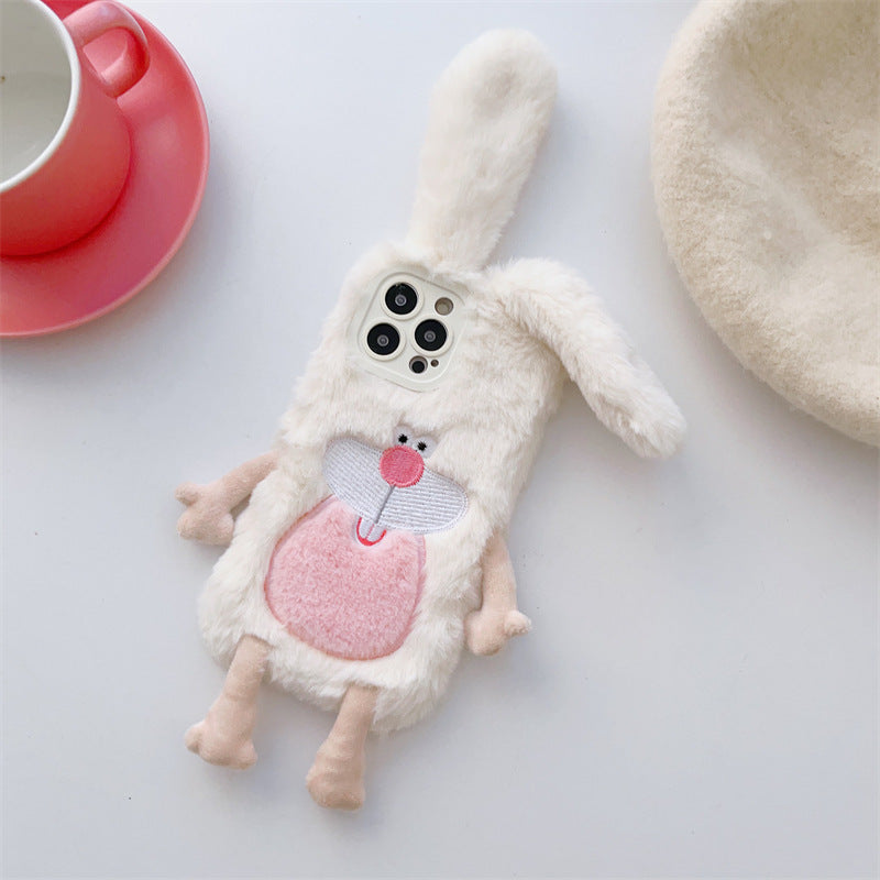 Cartoon Plush Phone Case