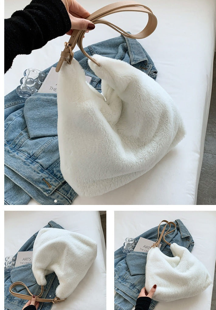 Plush Shoulder Bag