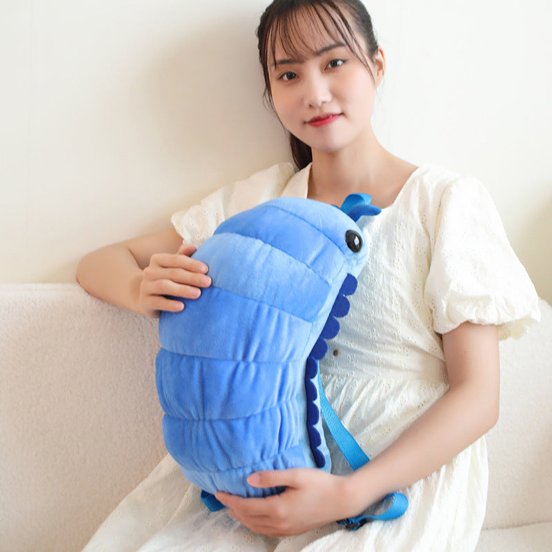 Kawaii Isopod Plush Backpack