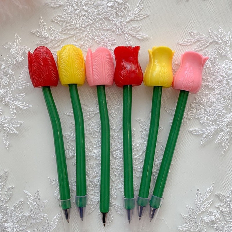 Cute Tulip Ballpoint Pen(0.7mm)