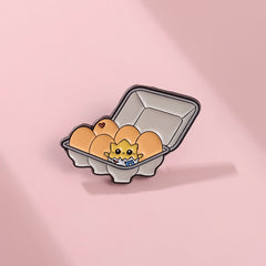 Creative Cute Egg Shape Pins