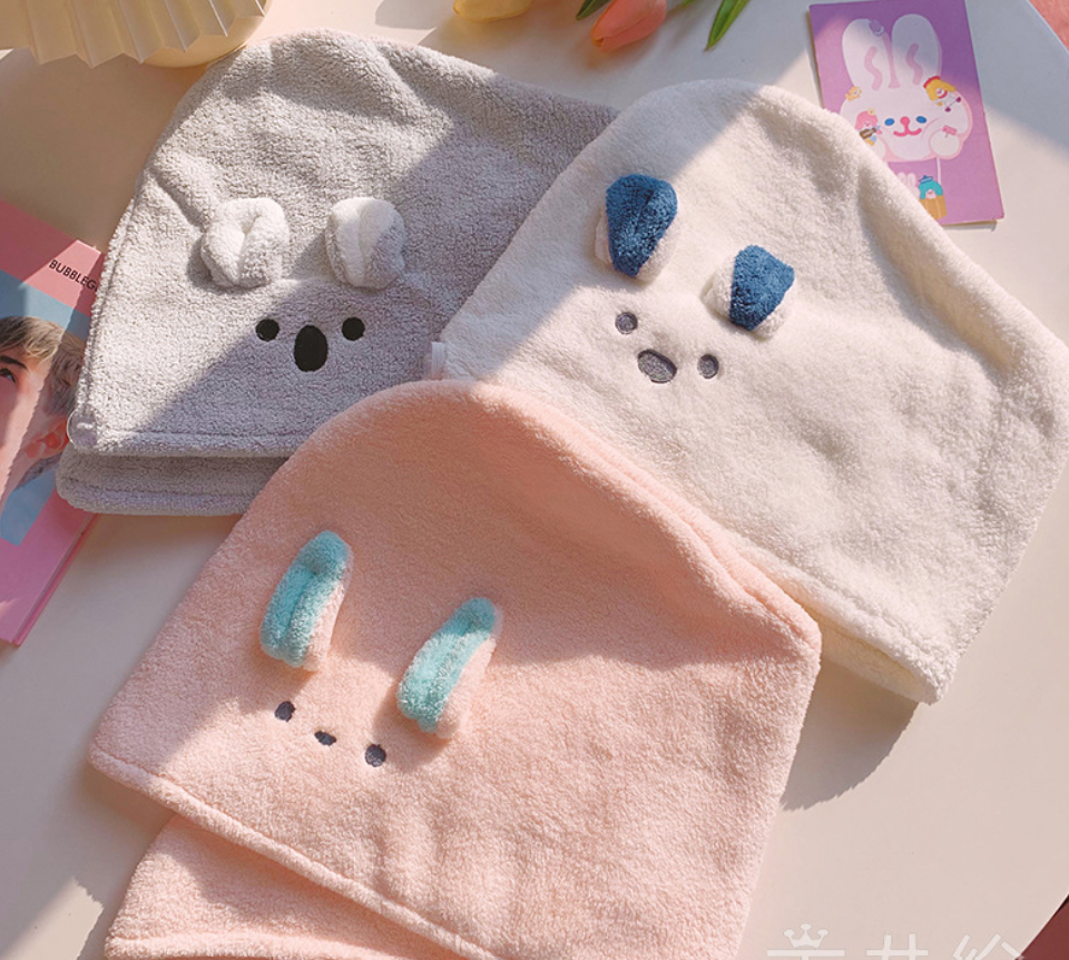 Cute Rabbit Shower Cap