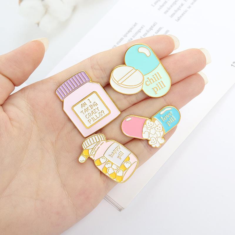 Cartoon Cute Mini Modelling Pins