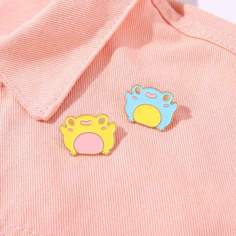 Creative Cartoon Frog Pins