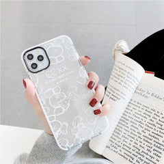 Transparent Bear Phone Case