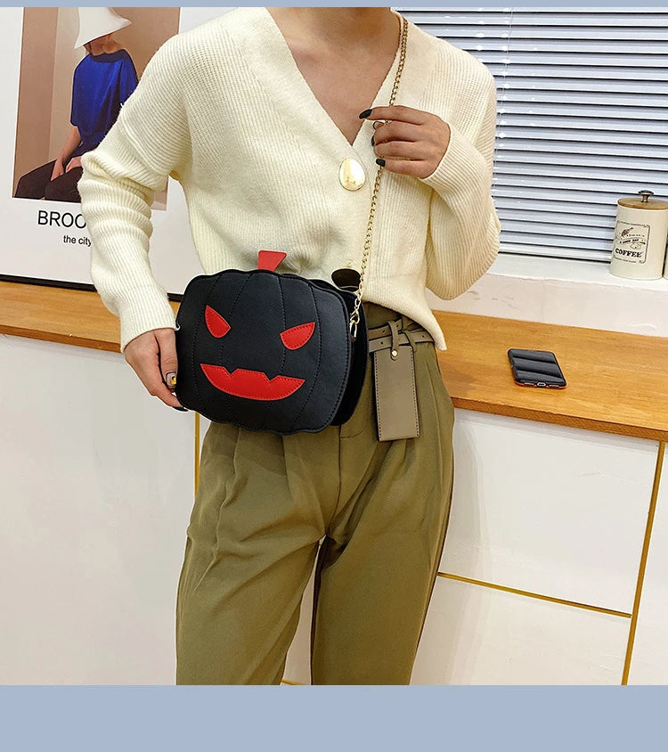 Spoof Pumpkin Shoulder Bag