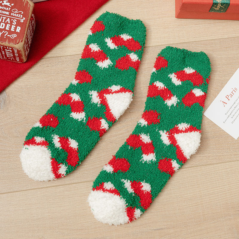 Cute Christmas Floor Socks