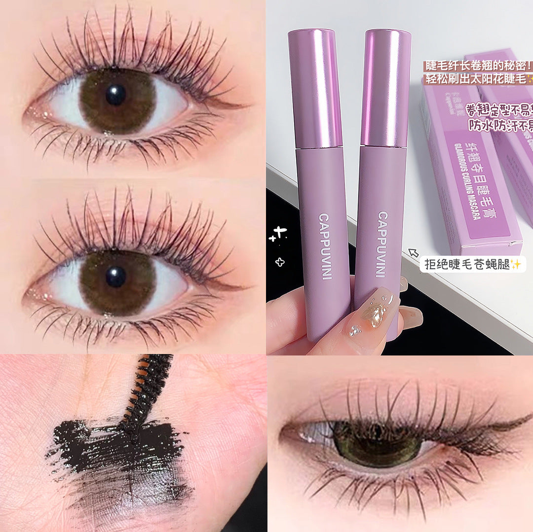 Cappuvini Small Purple Tube Waterproof Mascara