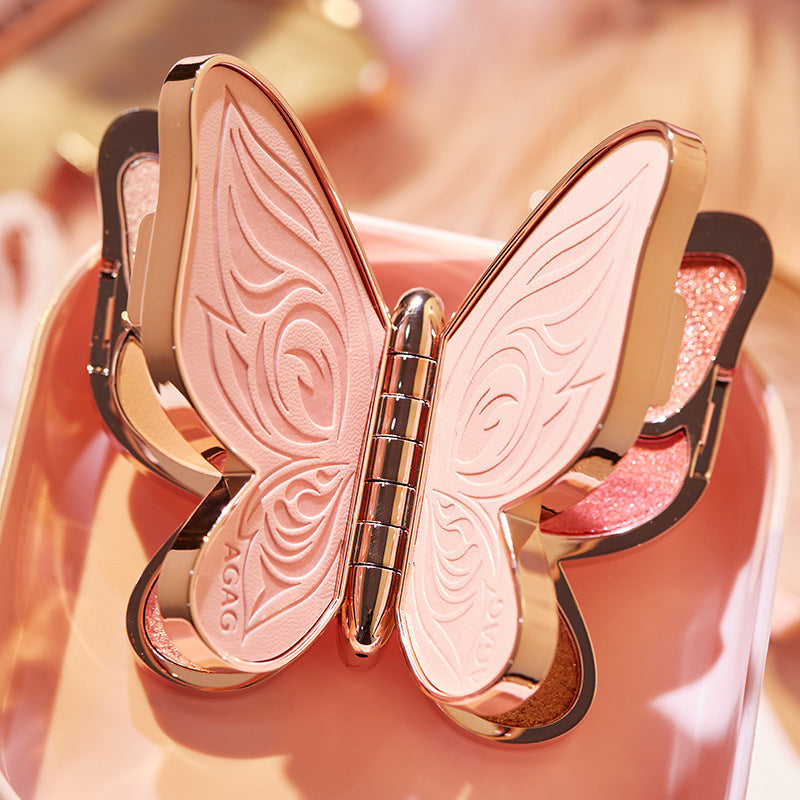 Butterfly Plate Design 6 color Eyeshadow