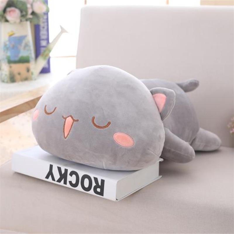 Lying down Cat Plush Doll