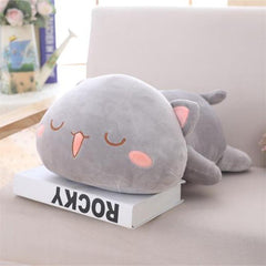 Lying down Cat Plush Doll