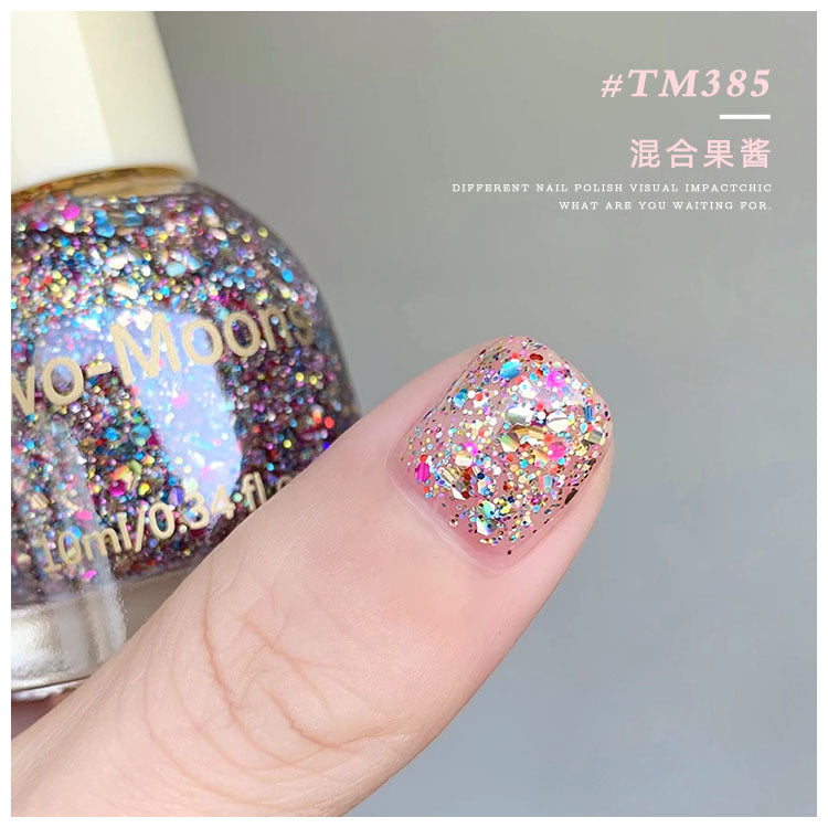 Sweet Glitter Nail Polish