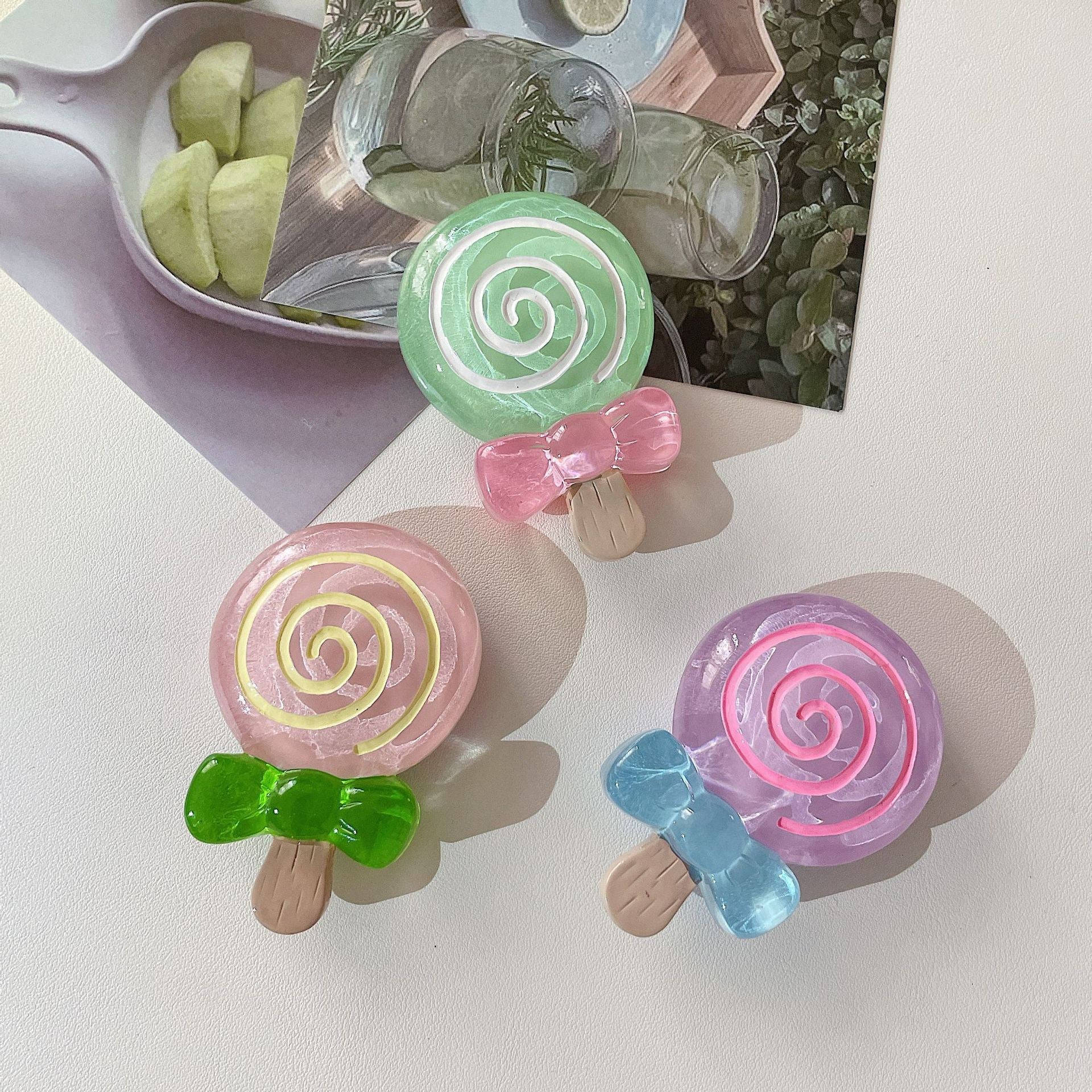 Kawaii Lollipop Phone Holder