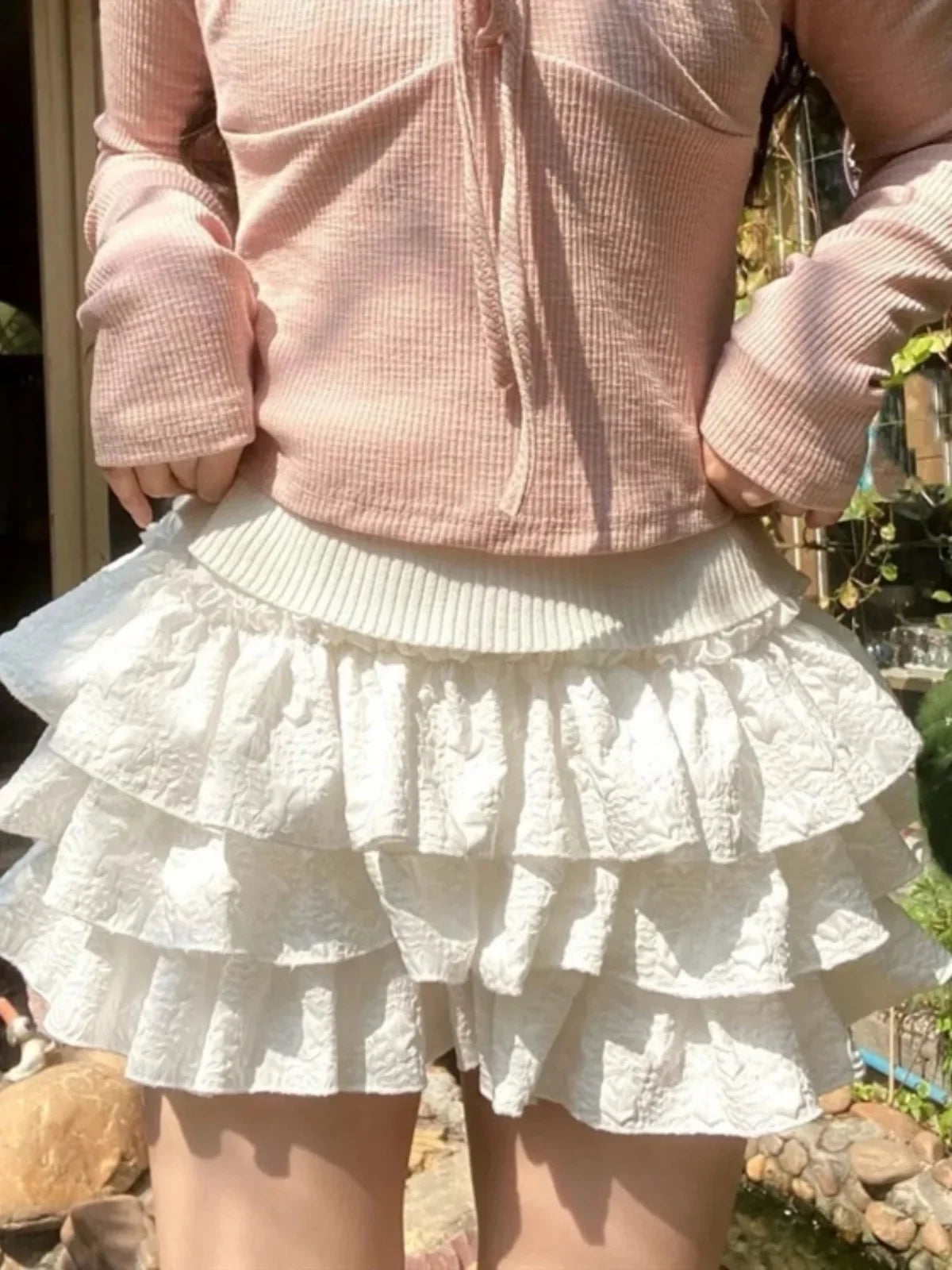 Damari Ruffles Mini Skirt