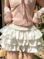 Damari Ruffles Mini Skirt