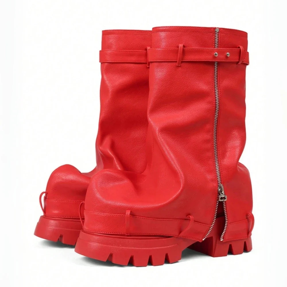 Women Fold Over Boots