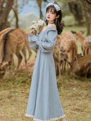 Adette Vintage-inspired Fairycore Princess Dress