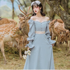 Adette Vintage-inspired Fairycore Princess Dress