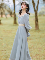 Adette Vintage-inspired Fairycore Princess Dress