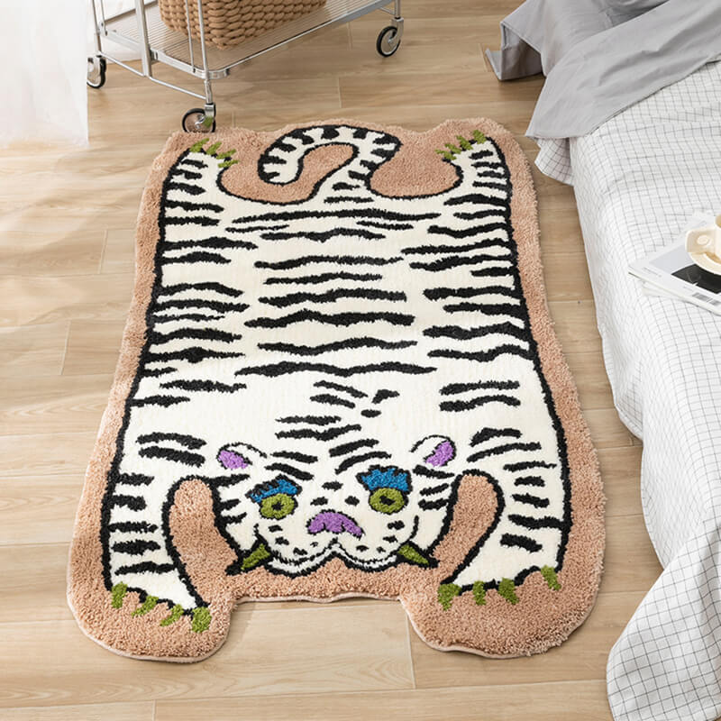 Art Tiger Rug Mat Aesthetic Room Decor Carpet