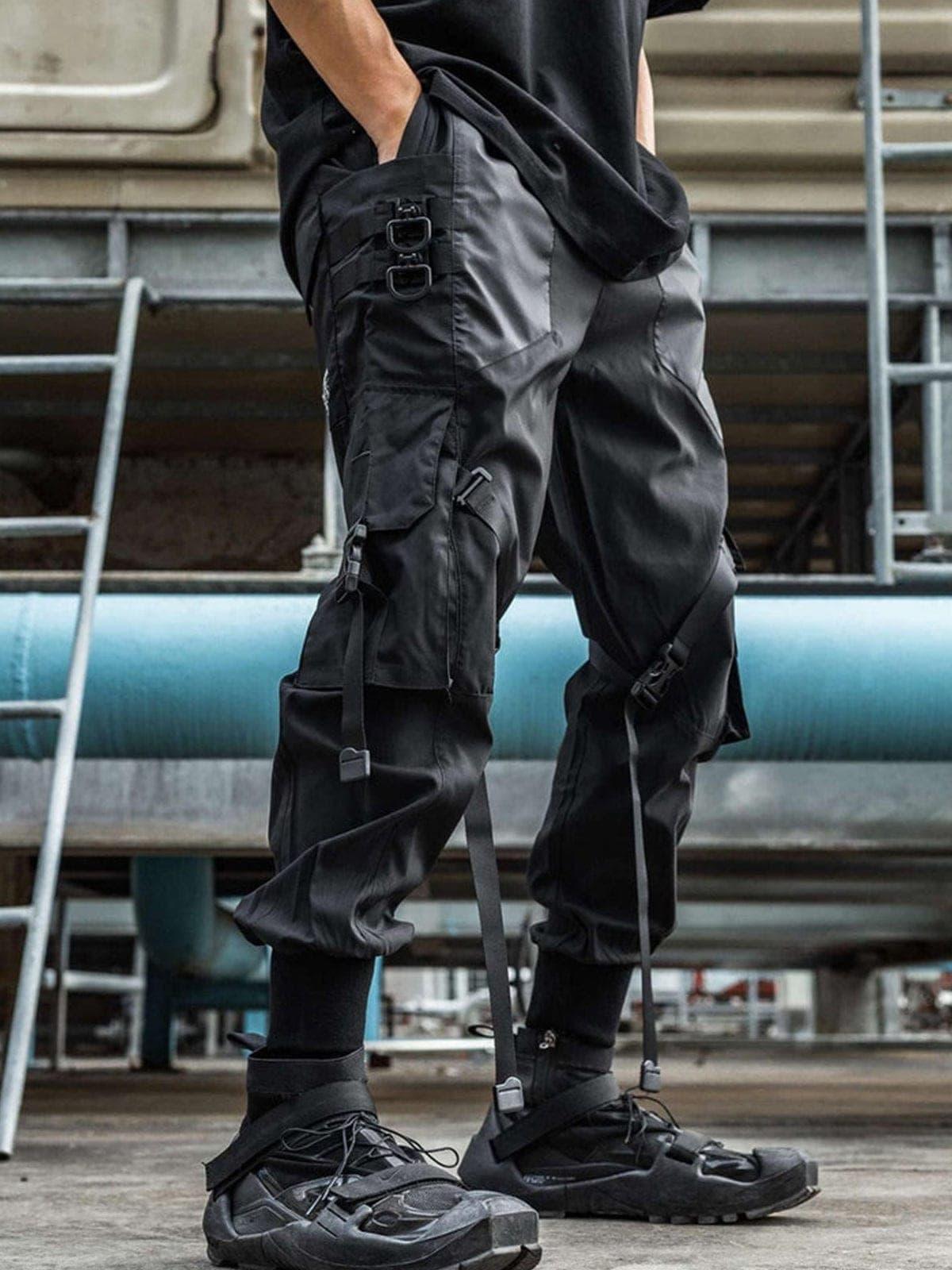 Function Techwear Ribbons Cargo Pants