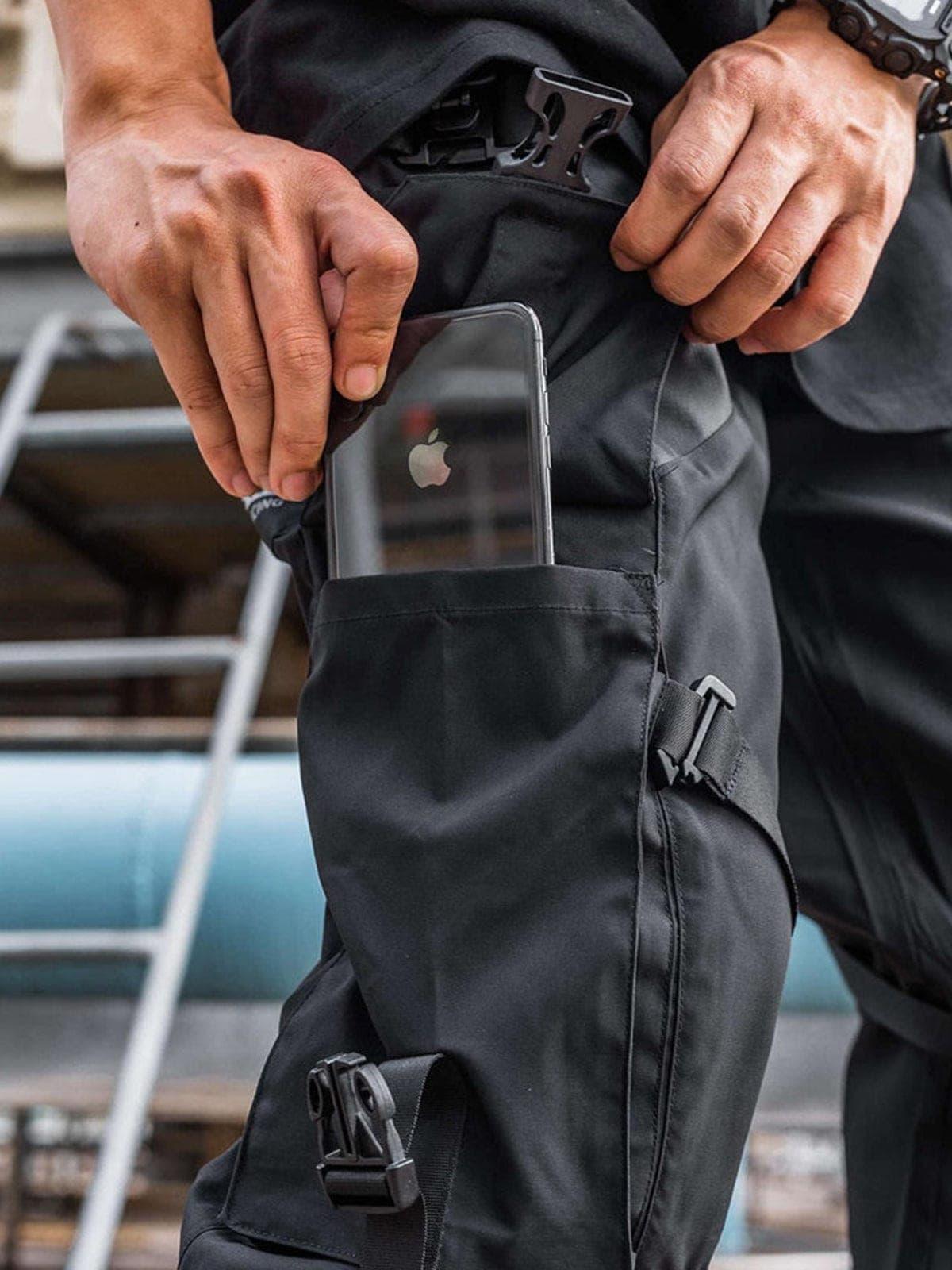 Function Techwear Ribbons Cargo Pants