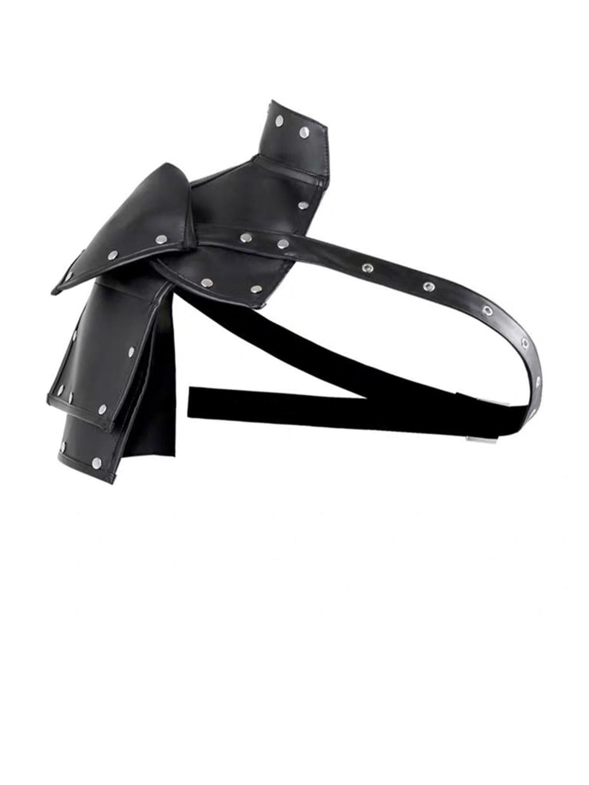 Gothic PU One Shoulder Sleeve