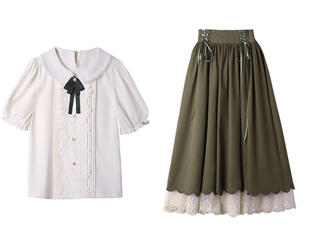 Beatrice 2-Piece Cottagecore Dress Set
