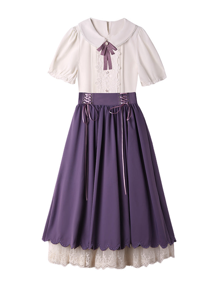 Beatrice 2-Piece Cottagecore Dress Set