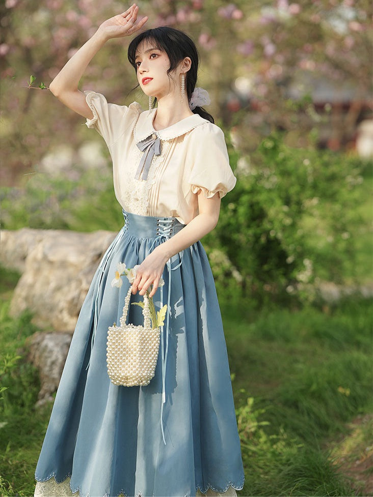 Beatrice 2-Piece Cottagecore Dress Set