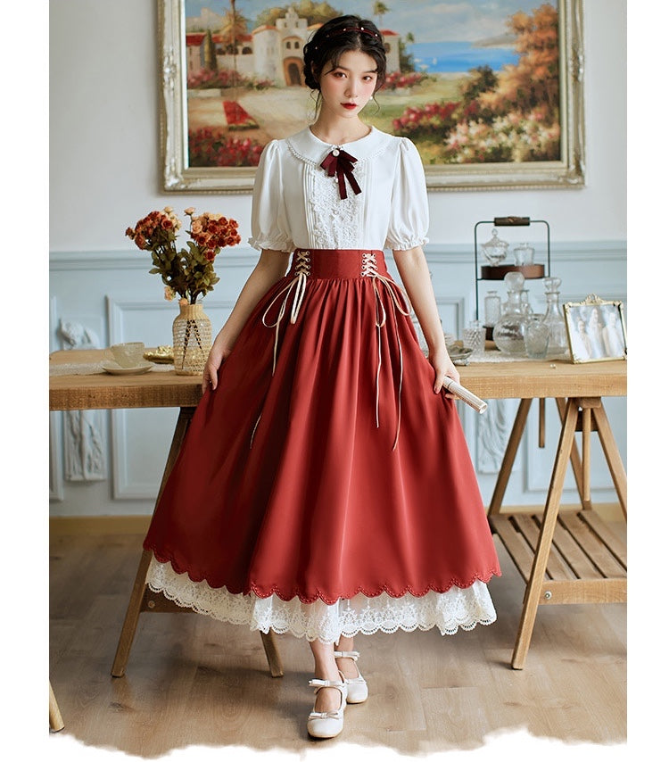 Beatrice 2-Piece Cottagecore Dress Set