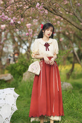 Beatrice 2-Piece Cottagecore Dress Set
