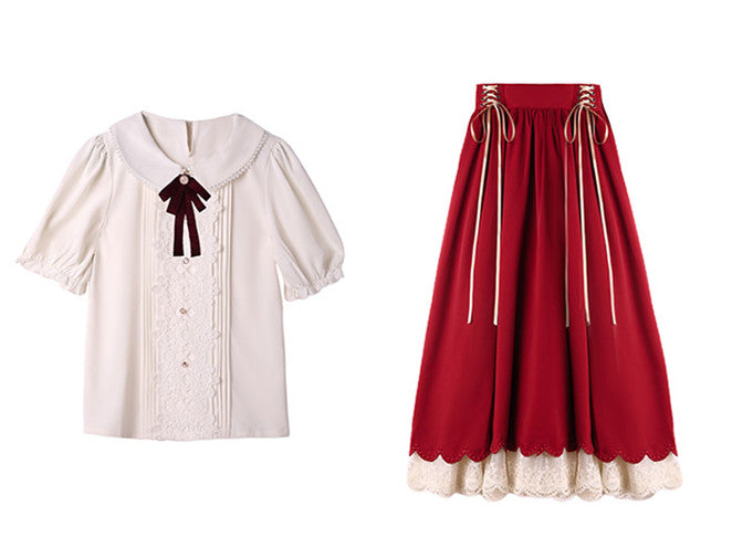 Beatrice 2-Piece Cottagecore Dress Set