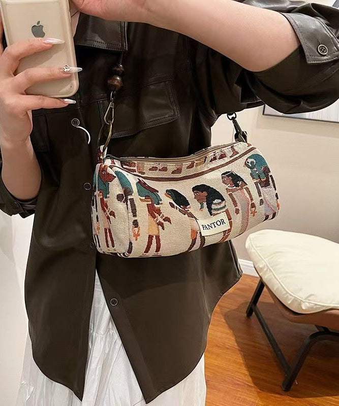 Bohemian Original Design Jacquard Canvas Satchel Bags YR026