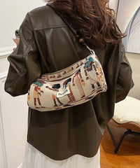 Bohemian Original Design Jacquard Canvas Satchel Bags YR026