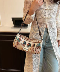 Bohemian Original Design Jacquard Canvas Satchel Bags YR026