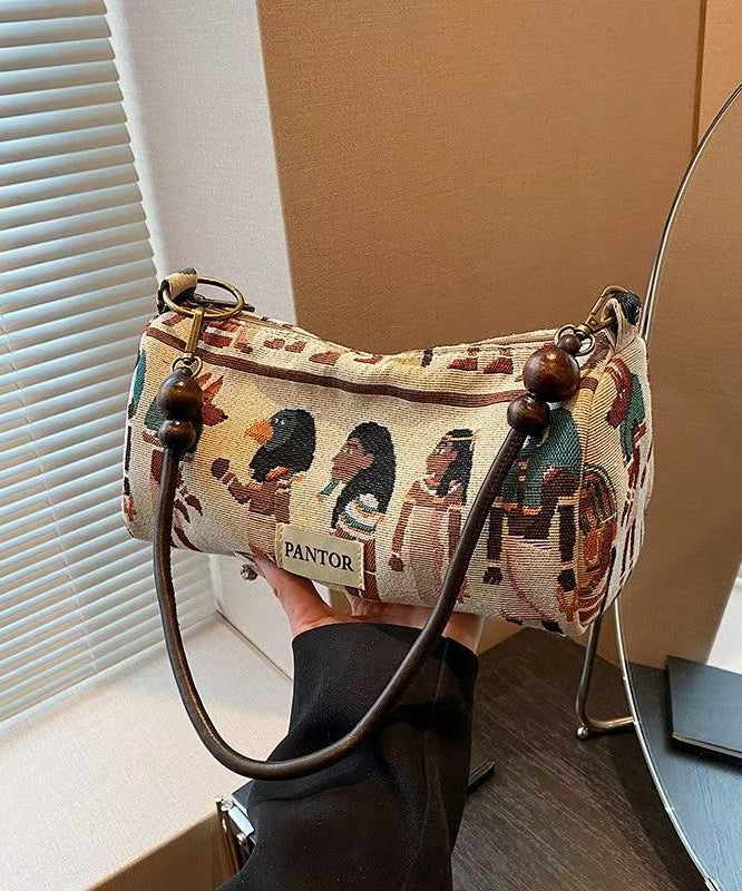 Bohemian Original Design Jacquard Canvas Satchel Bags YR026