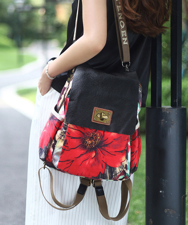 Bohemian Versatile Print Satchel Bags