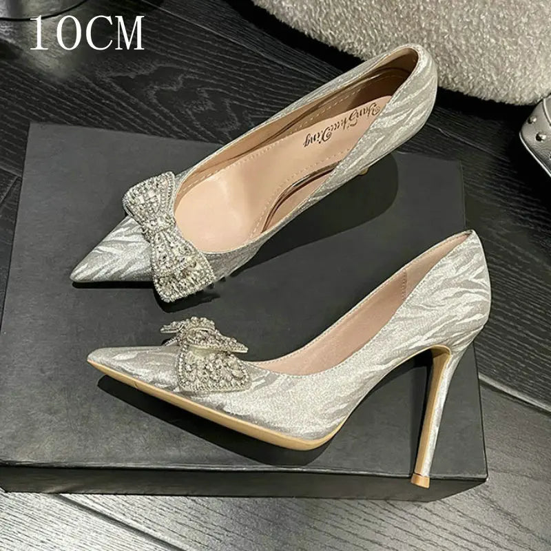 Bow High Heels