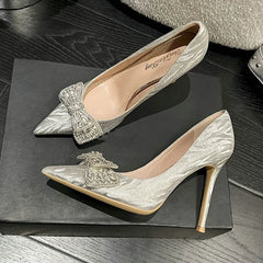 Bow High Heels