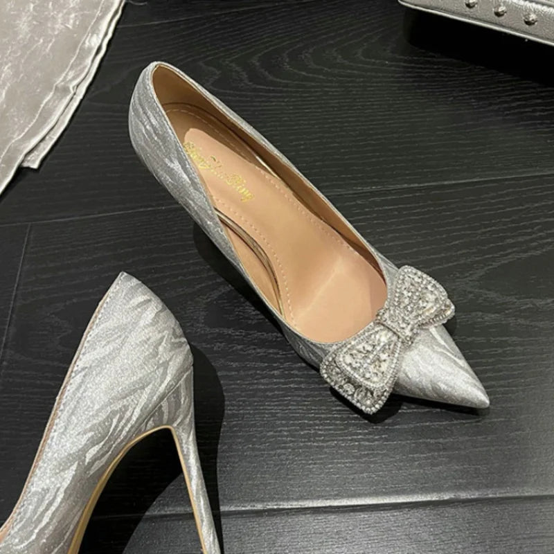 Bow High Heels