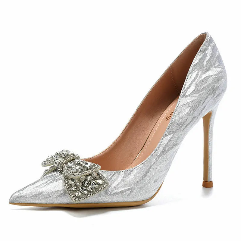 Bow High Heels