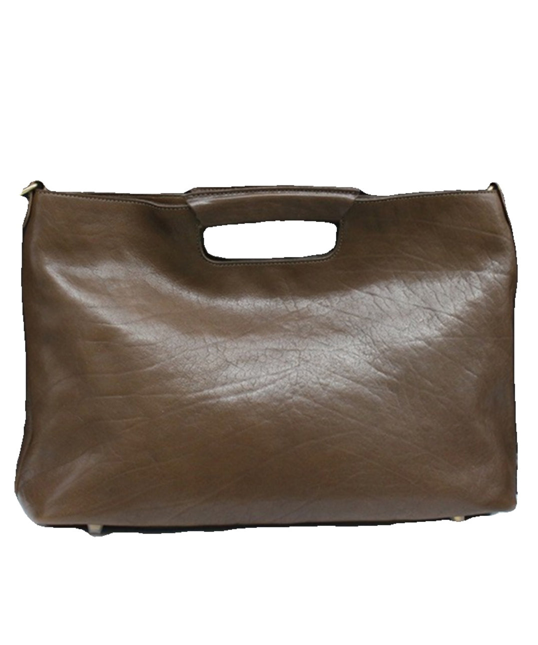 Casual Coffee Calf Leather Satchel Bags