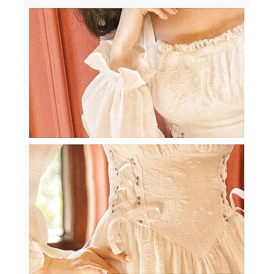 Chantal Vintage-aesthetic Princesscore Dress