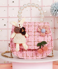 Chic Pink Cartoon Decorated Kids
