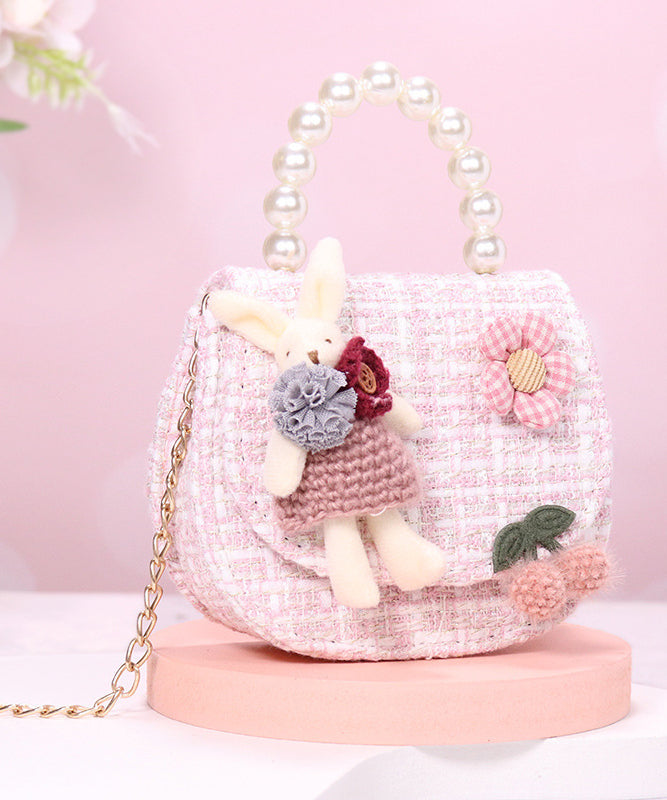 Chic Pink Cartoon Decorated Kids