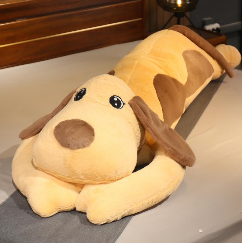 Cute Dog Pillow Soft Plush Toy Dolls Decorative Cushions For Beds Hug Travel Long Pillow Backrest Animal Body Pillow